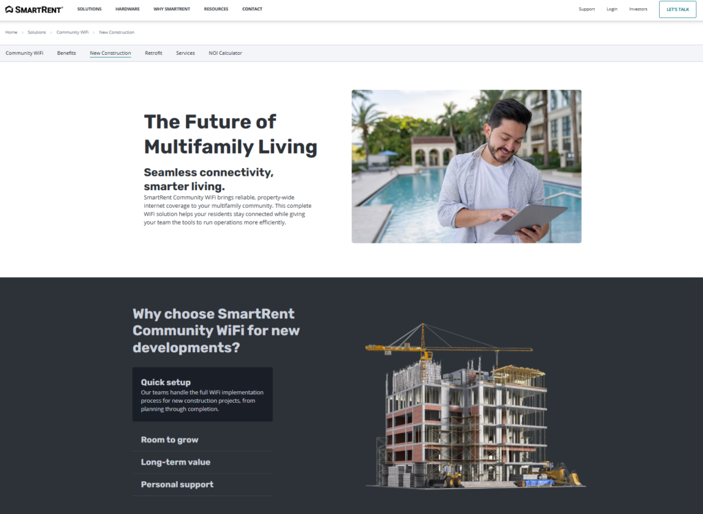 5 Page Microsite - Community WiFi screenshot 2025 12 18 132614