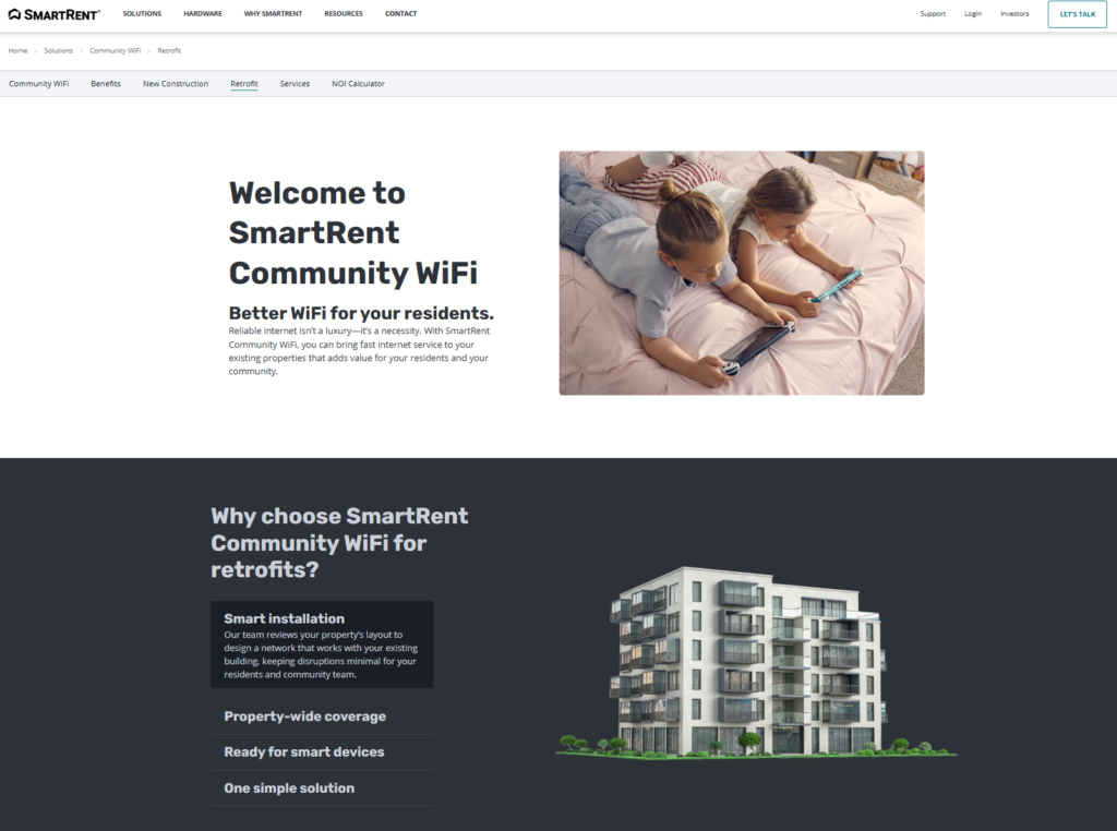 5 Page Microsite - Community WiFi screenshot 2025 12 18 132640